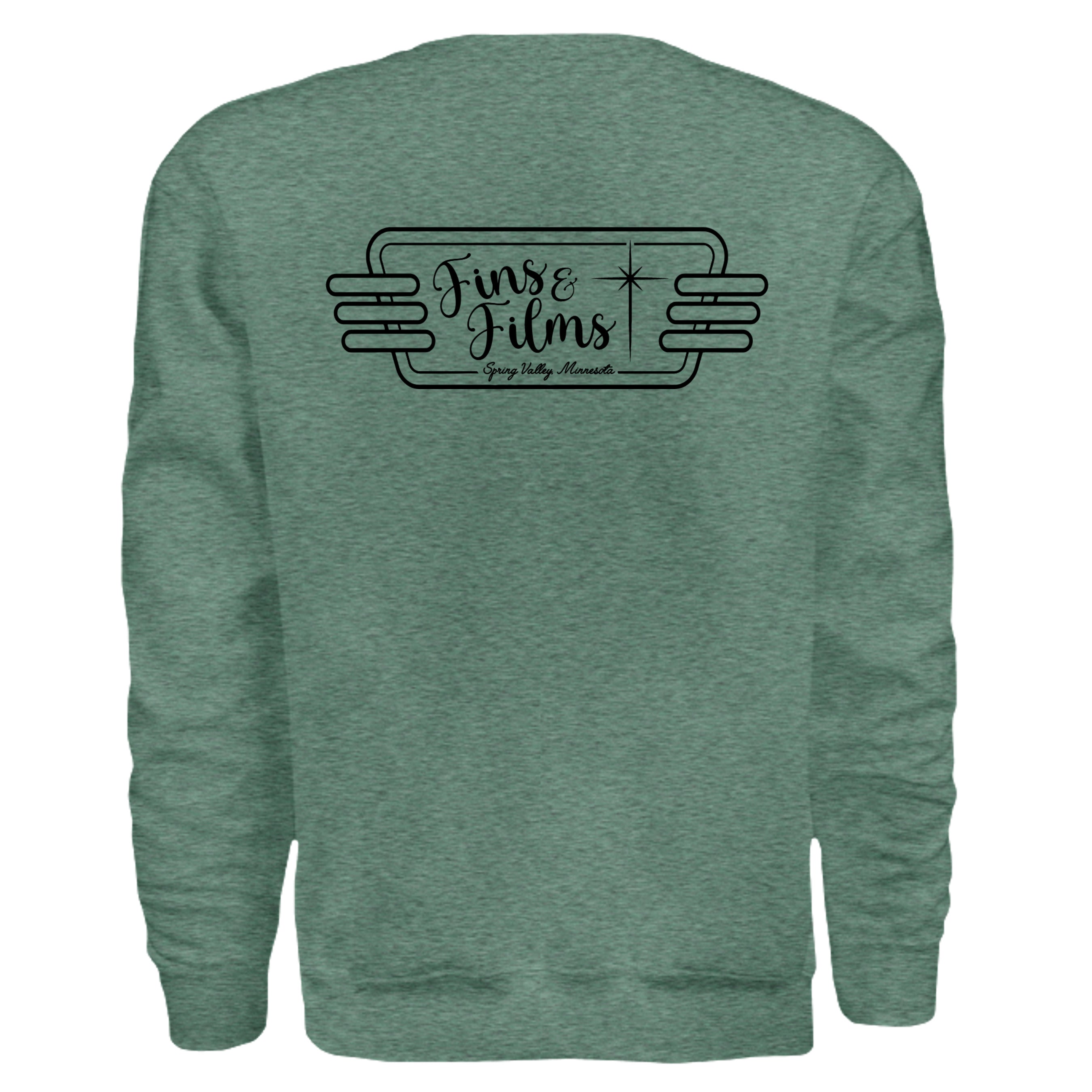 HEATHER SPORT DARK GREEN - G180 - BACK