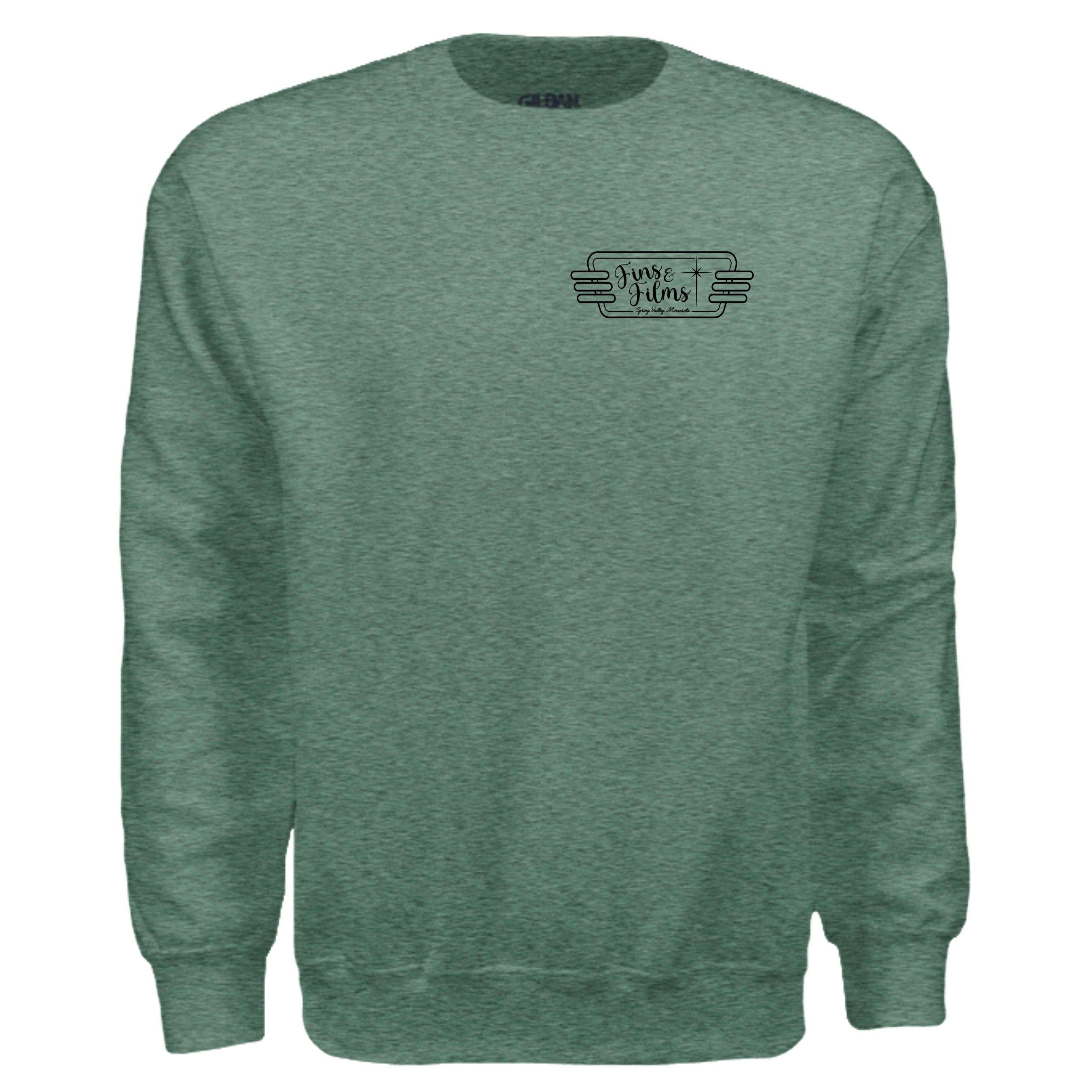 HEATHER SPORT DARK GREEN - G180 - FRONT