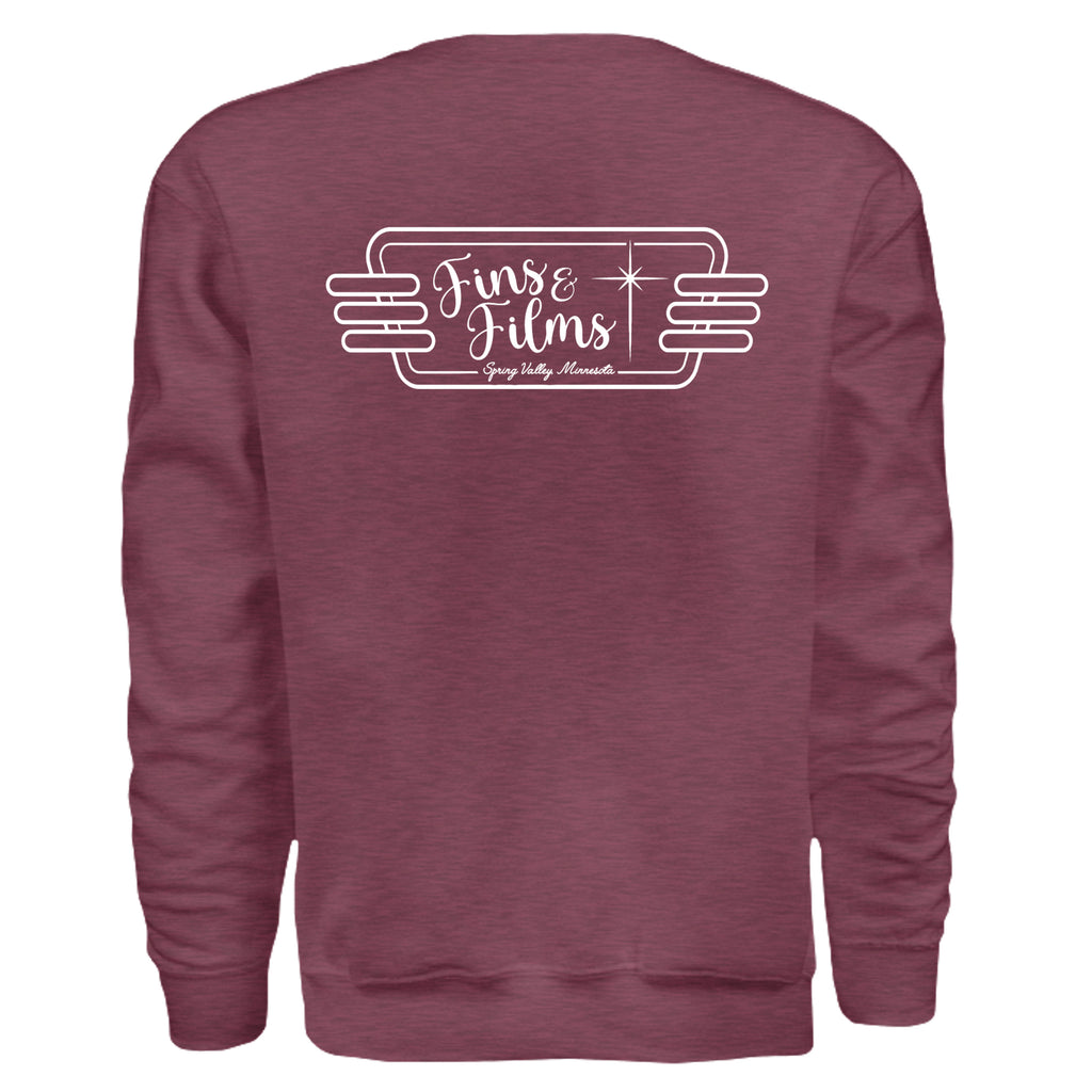 Heather Sport Dark Maroon - G180 - BACK