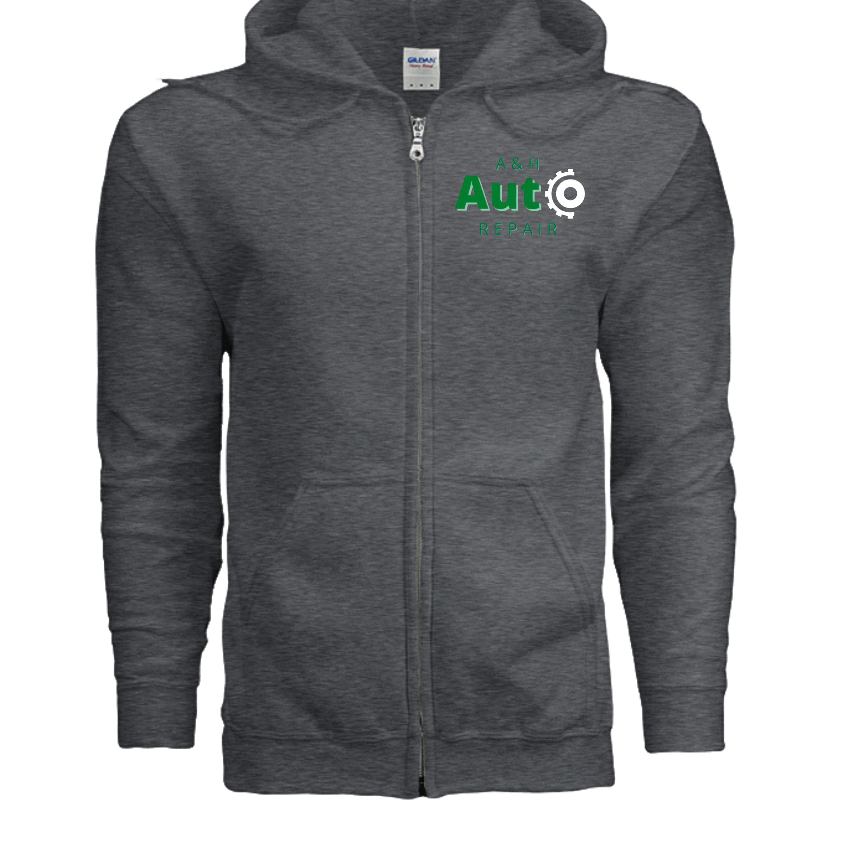 DARK HEATHER - G186 - FRONT