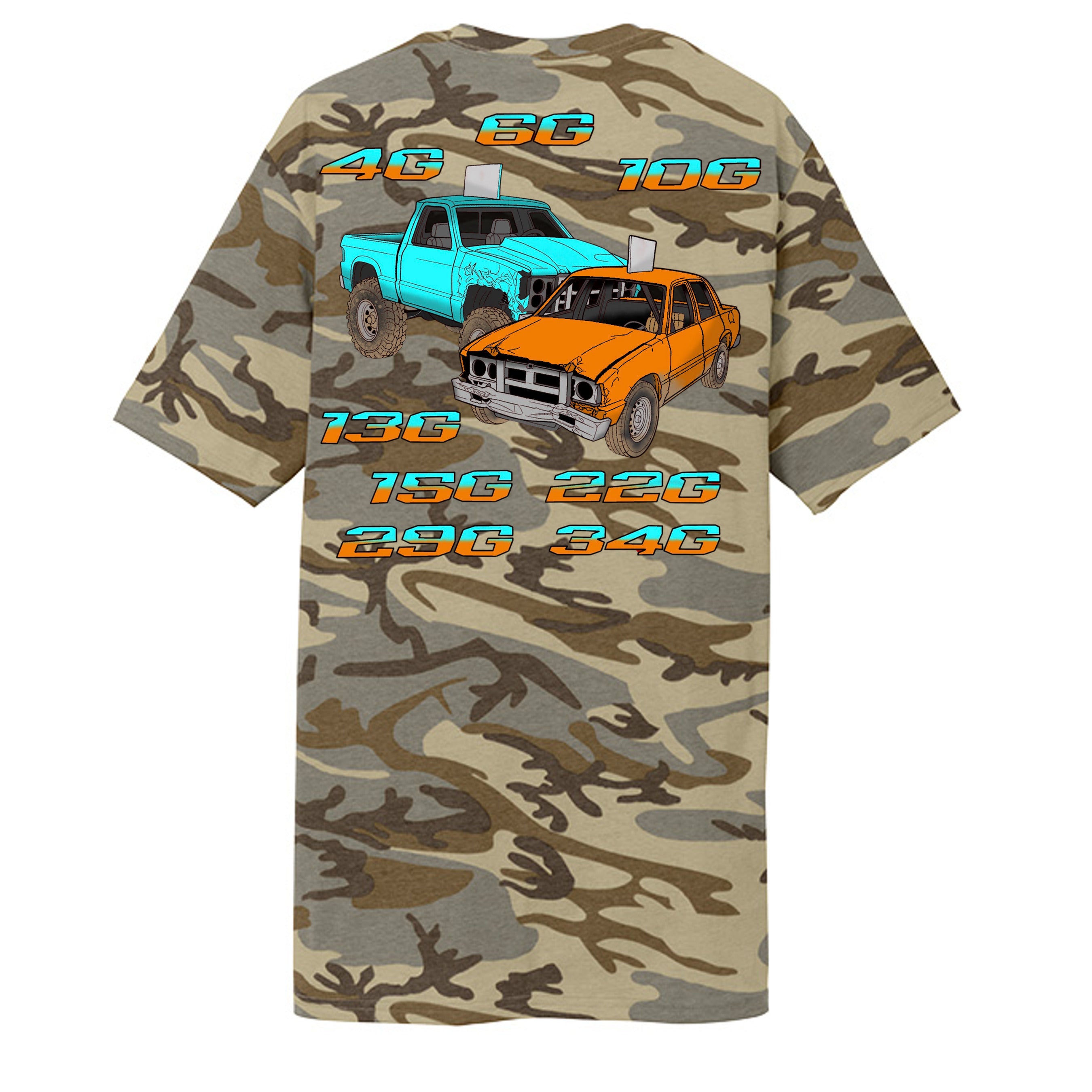 DESERT CAMO - PC54C - BACK
