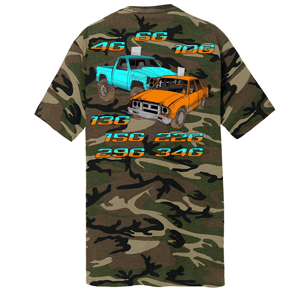 Military Camo - PC54C - BACK