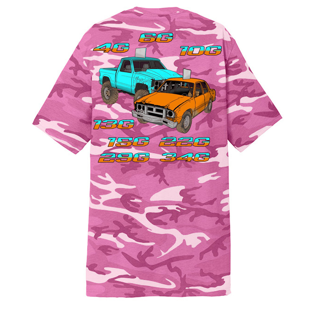 PINK CAMO - PC54C - BACK