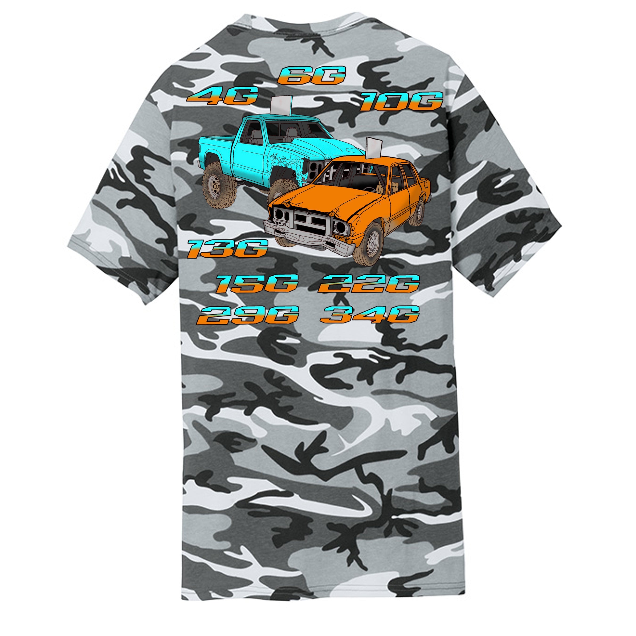 WINTER CAMO - PC54C - BACK