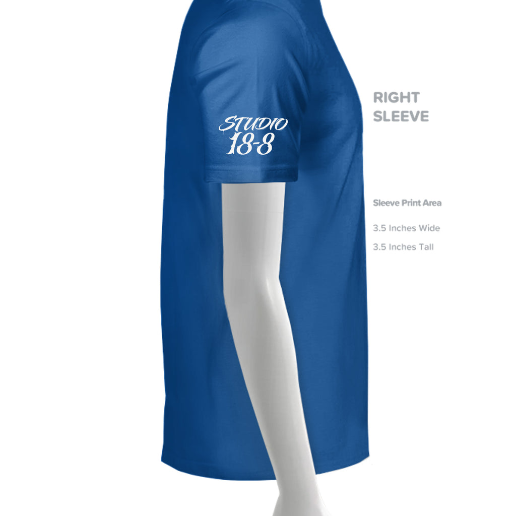 NEON BLUE - G500B - SLEEVE_RIGHT