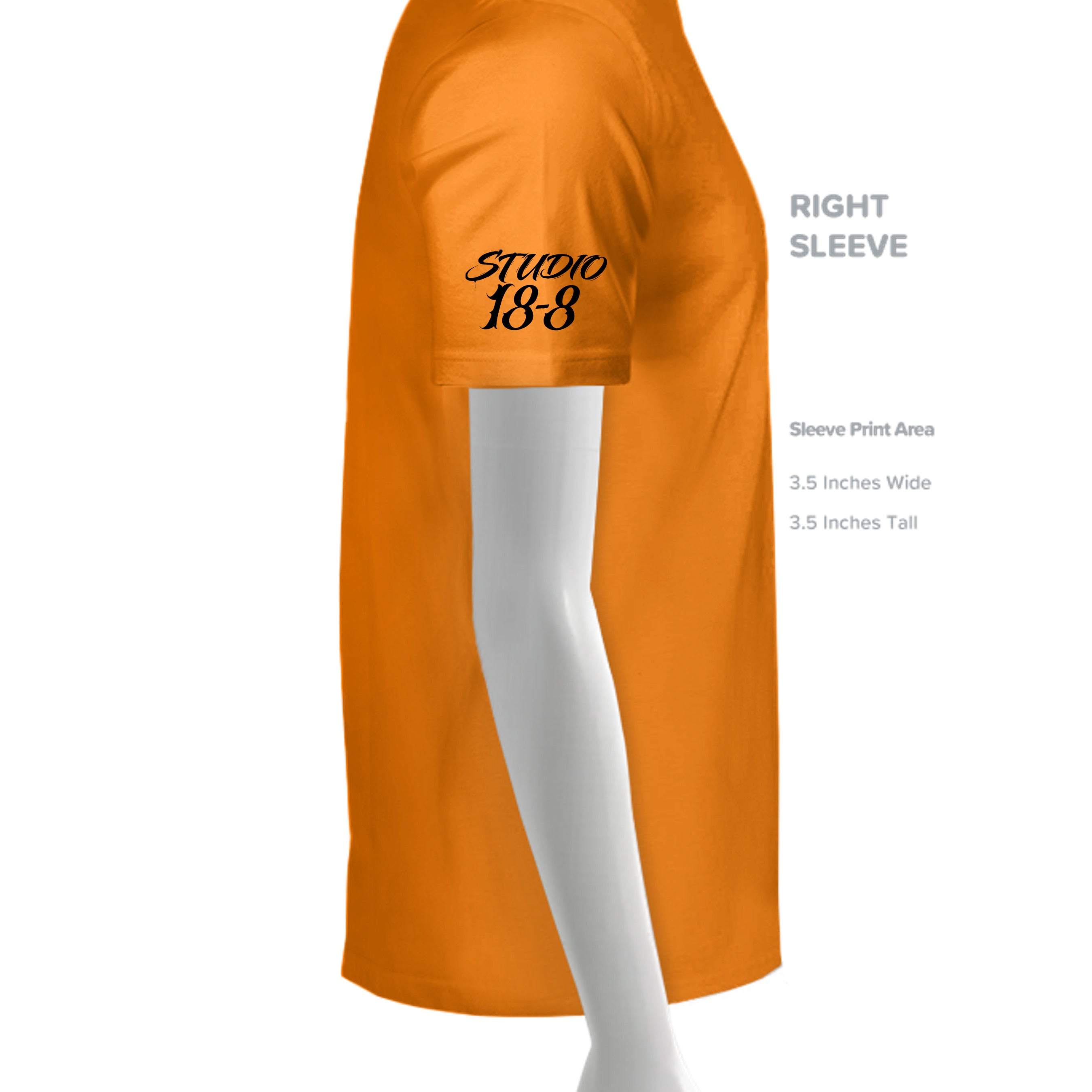SAFETY ORANGE - G500B - SLEEVE_RIGHT