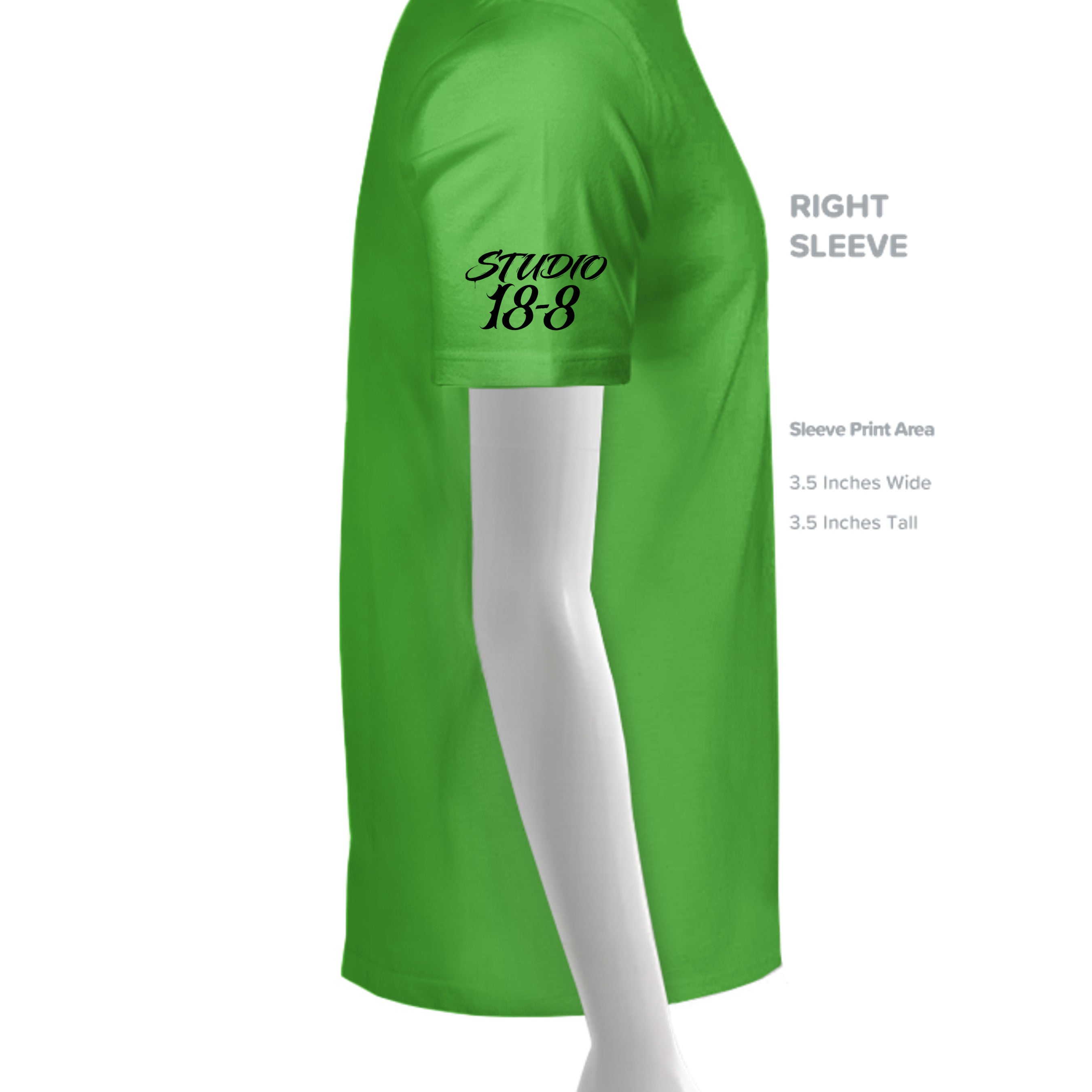 ELECTRIC GREEN - G500B - SLEEVE_RIGHT