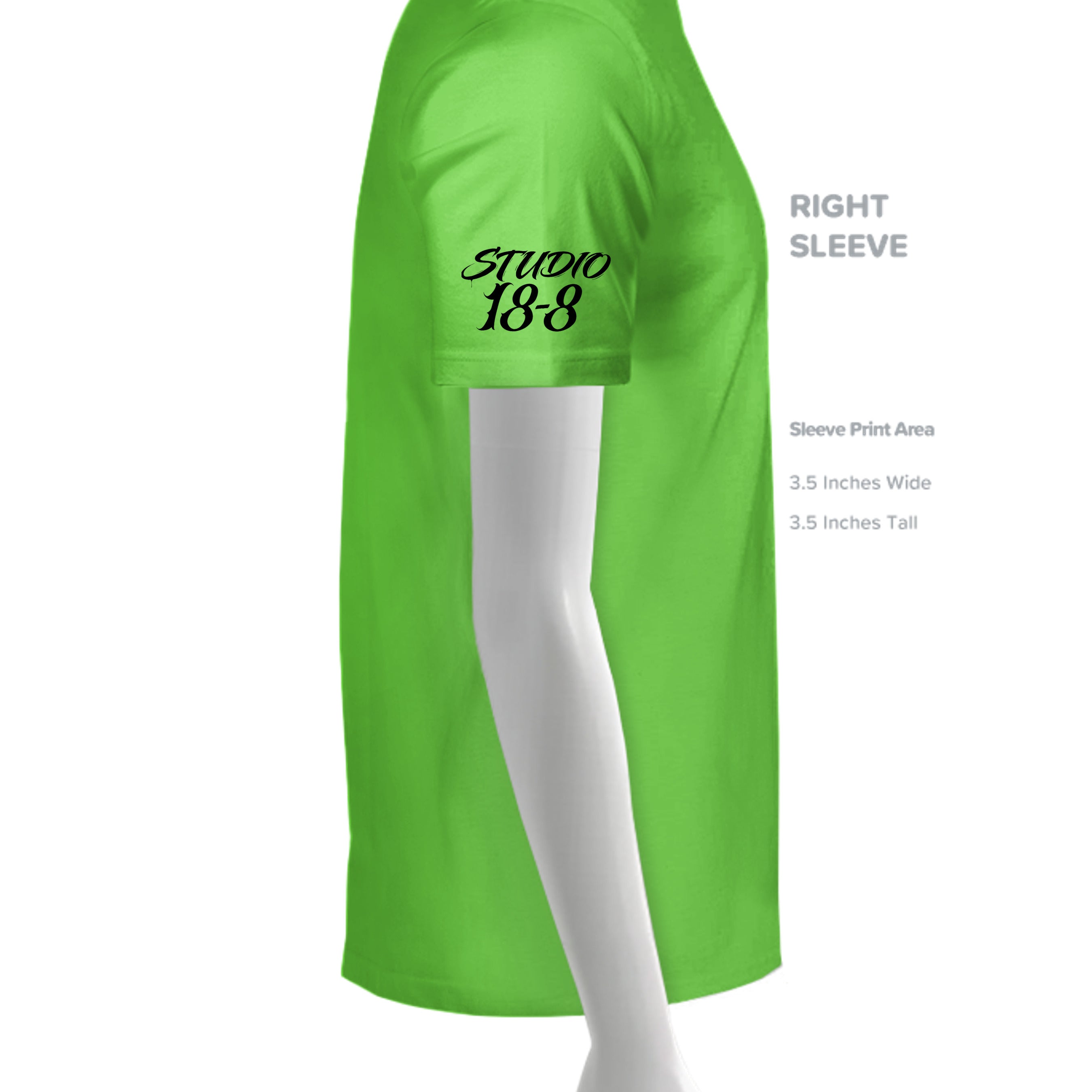 ELECTRIC GREEN - G500 - SLEEVE_RIGHT