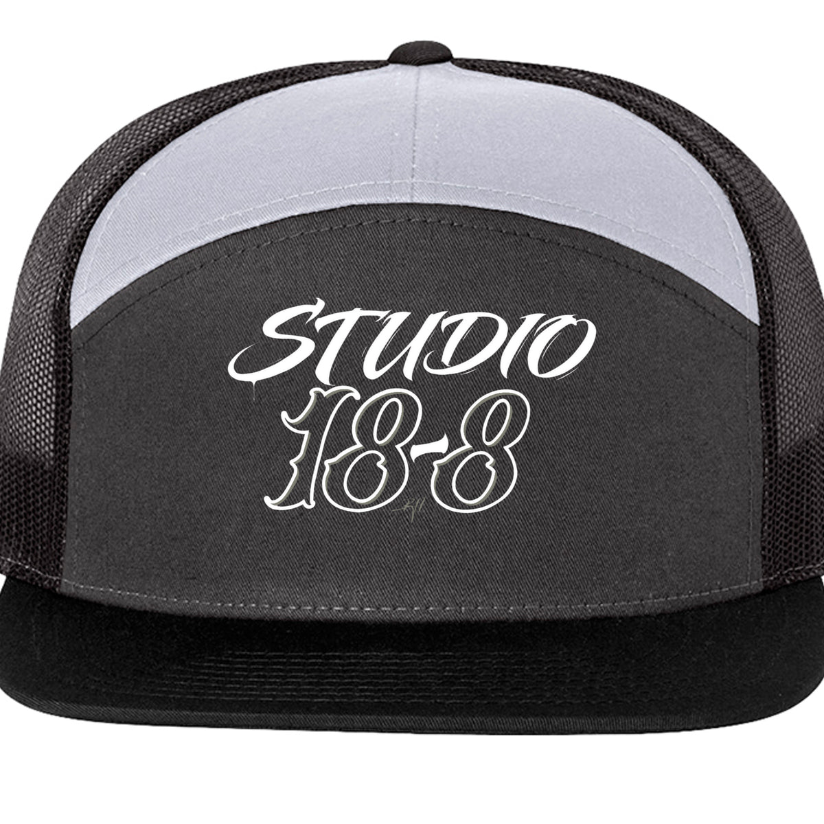 Charcoal/ Black/ White - 168 - FRONT