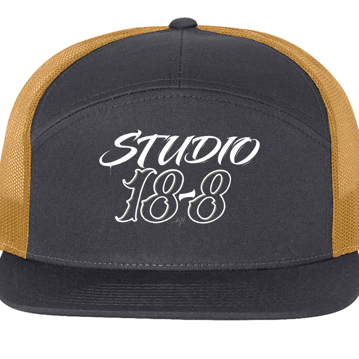 Charcoal/ Old Gold - 168 - FRONT