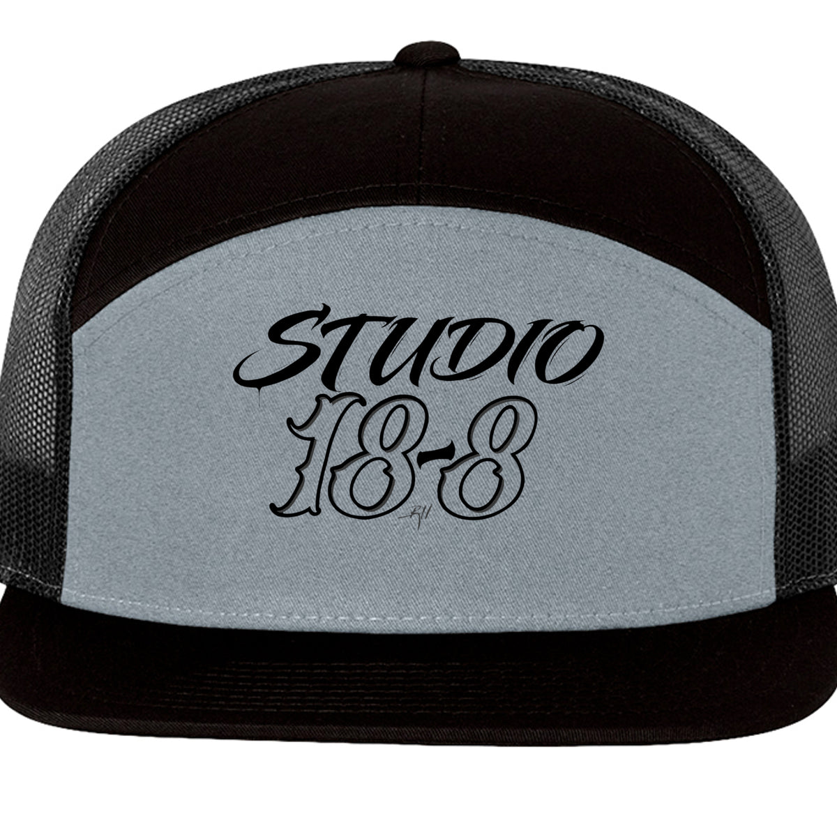 Heather Grey/ Black - 168 - FRONT